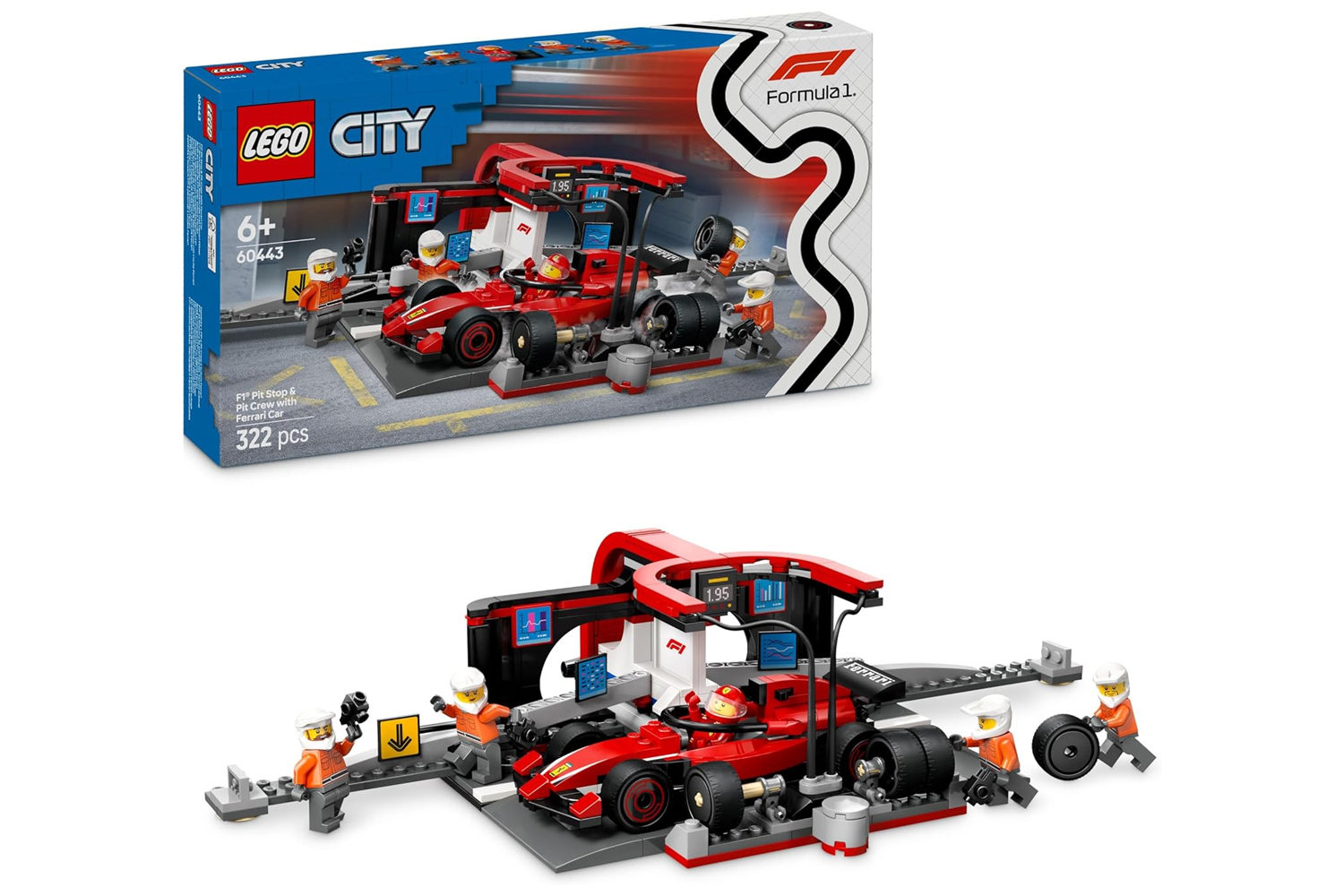 City Formula1 Pit Stop Ferrari