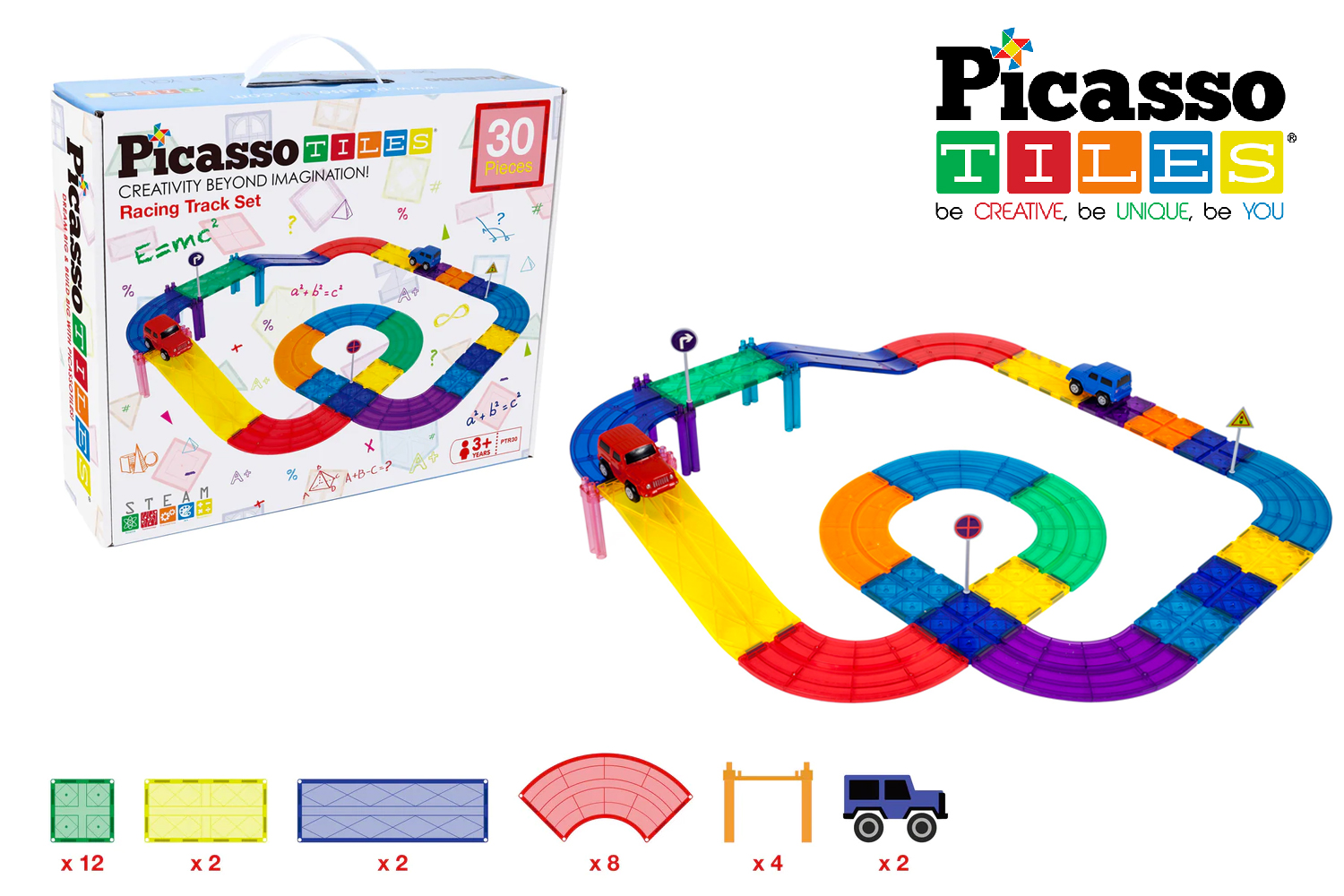 MAGNETIC PISTA AUTO 30PZ
