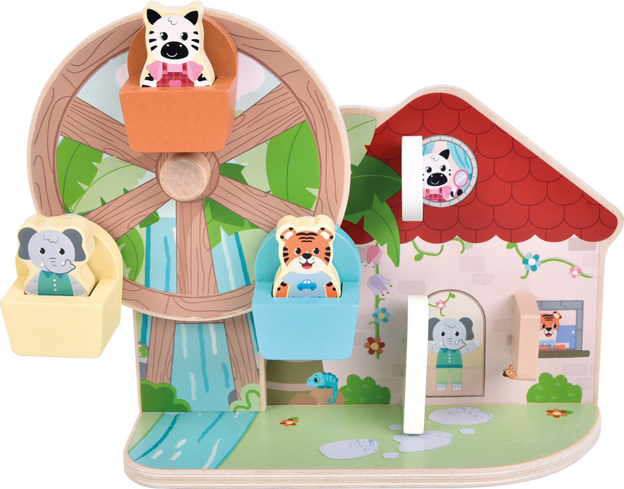 Ferris Wheel Motor Activity Toy "Jungle Friends"