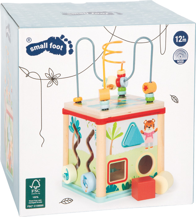 Motor Activity Cube "Jungle Friends"