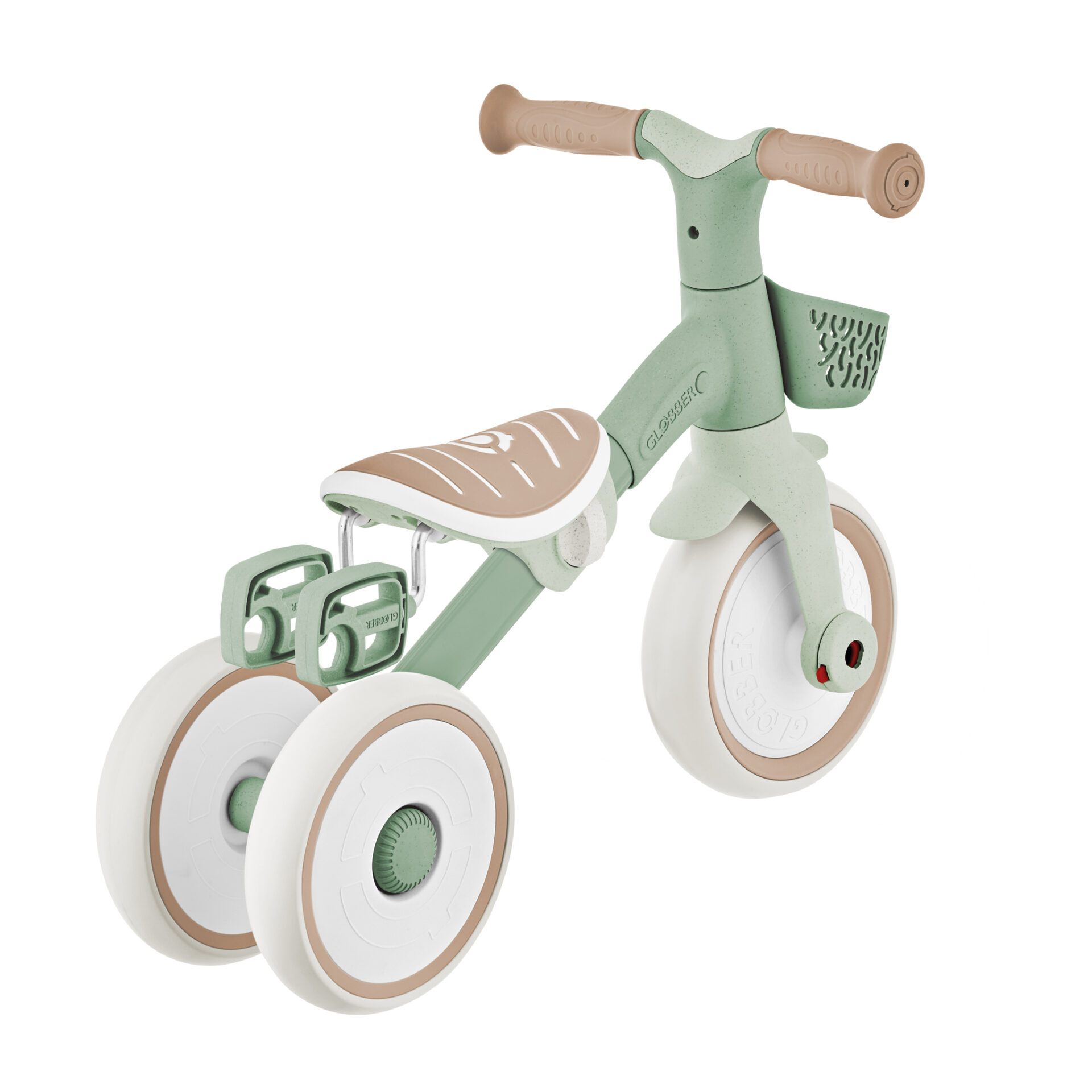LEARNING TRIKE  2 EN 1 PLUS EVOLUTIF ECO LOGIC  Pistachio