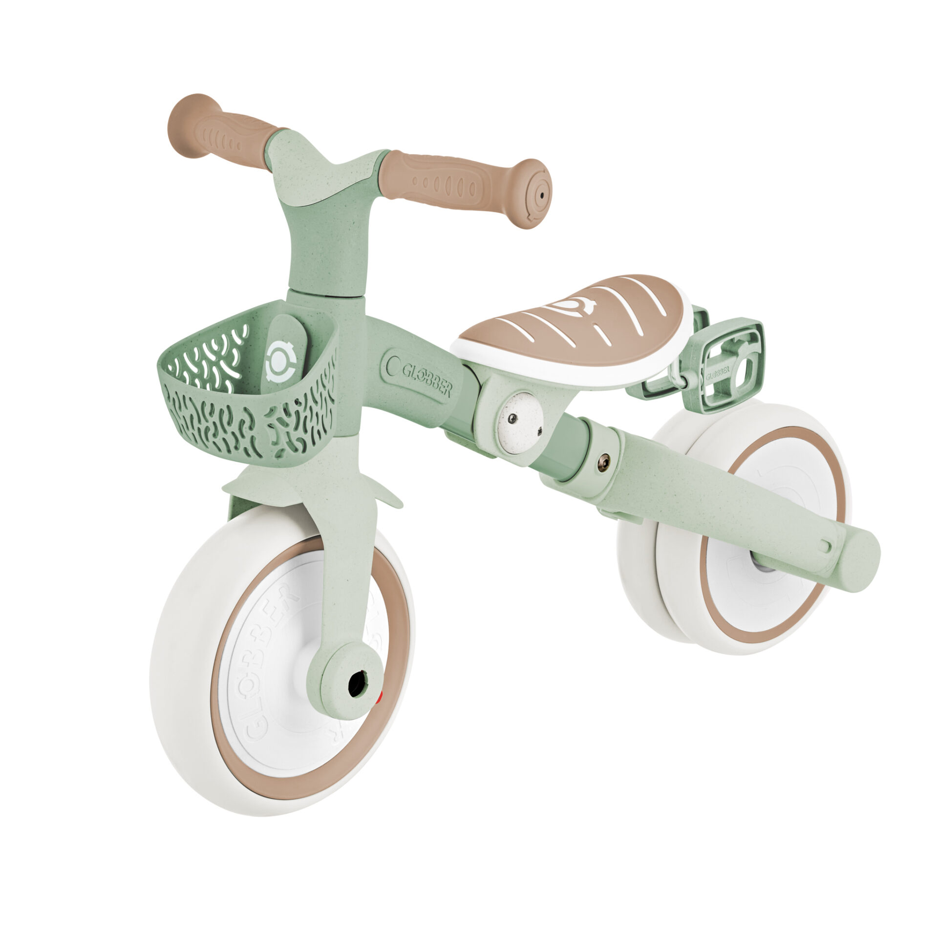 LEARNING TRIKE 3 EN 1 PLUS EVOLUTIF ECO LOGIC Pistachio