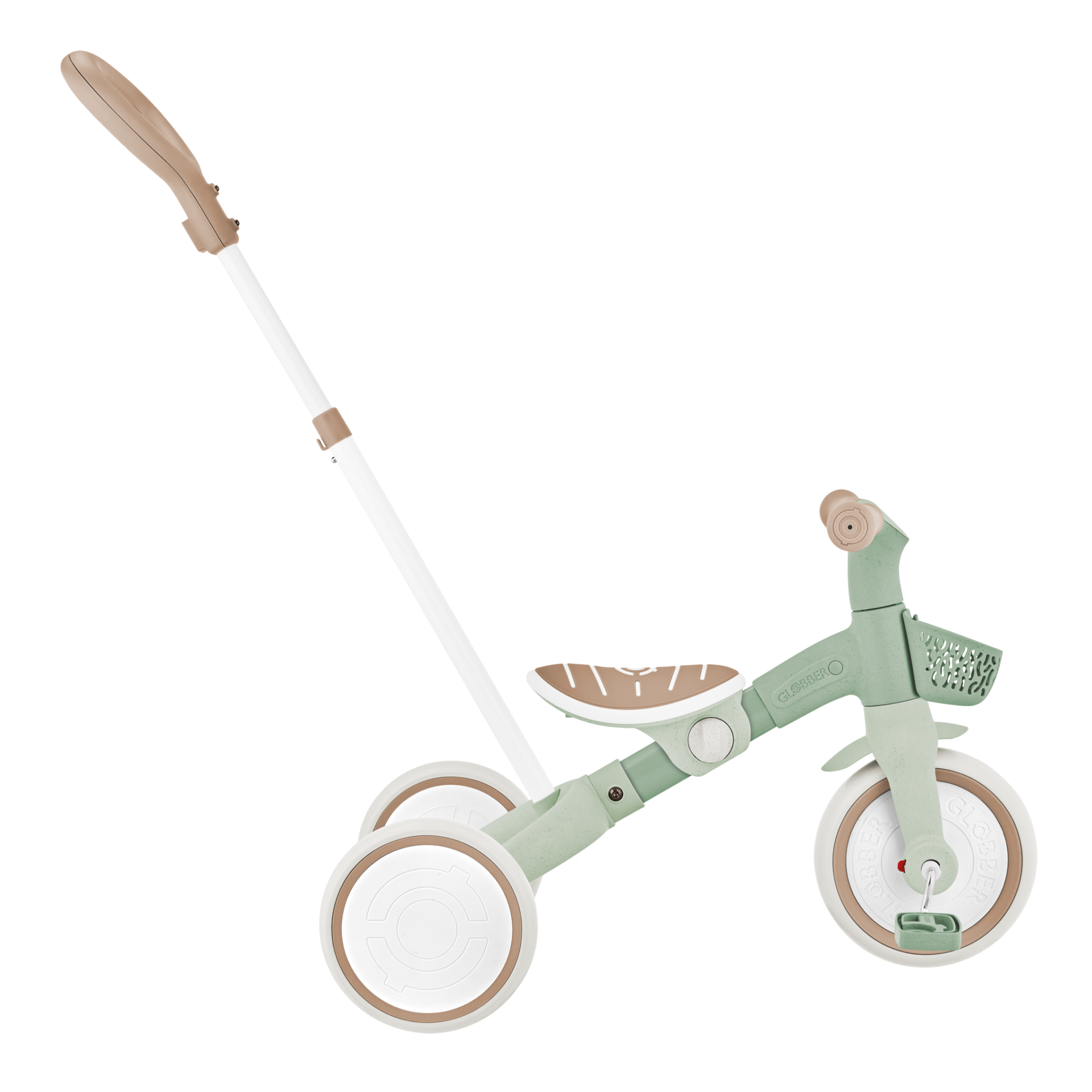 LEARNING TRIKE 3 EN 1 PLUS EVOLUTIF ECO LOGIC Pistachio