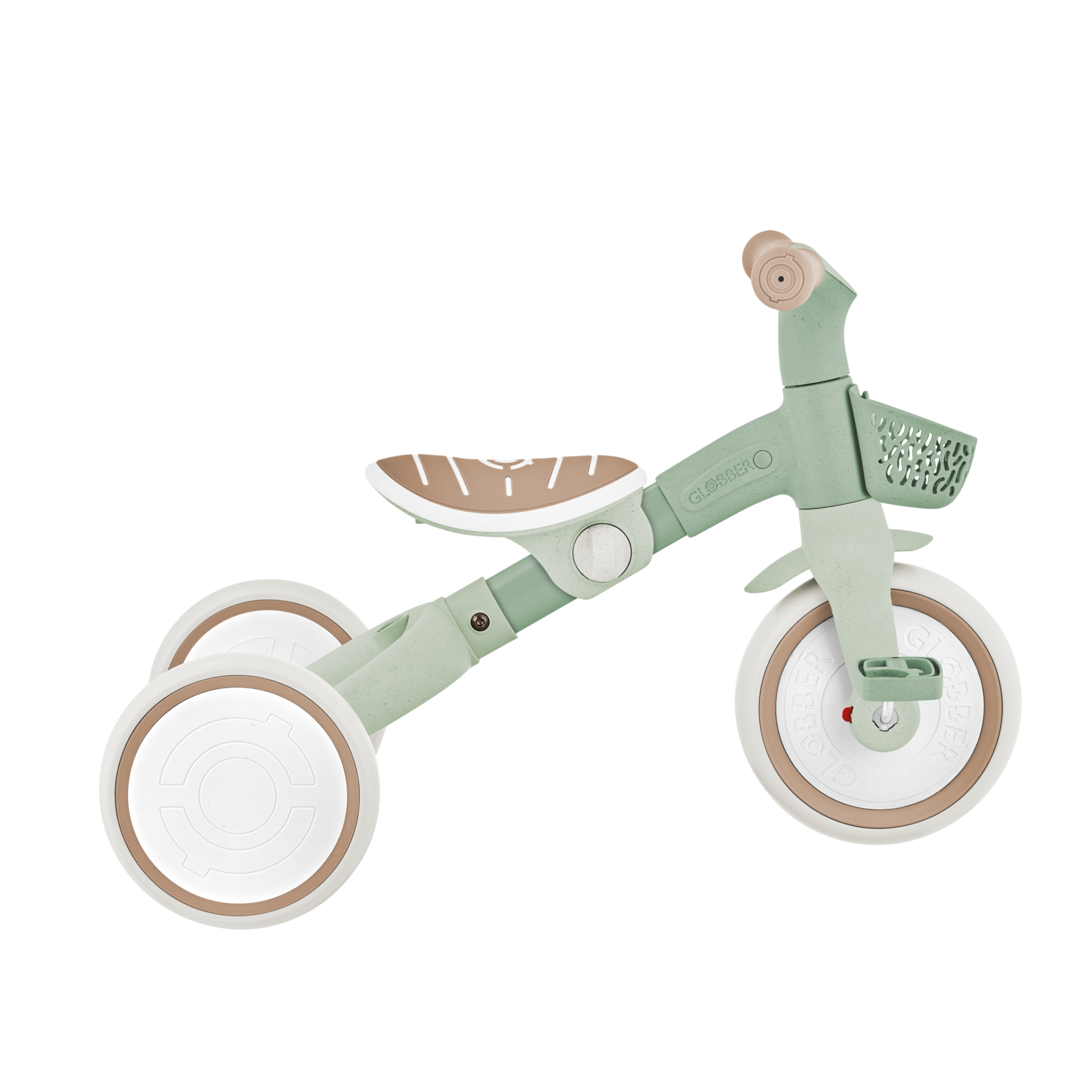 LEARNING TRIKE 3 EN 1 PLUS EVOLUTIF ECO LOGIC Pistachio