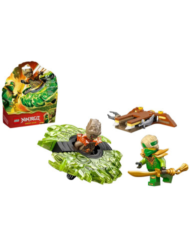 Ninjago Lloyd vs. Earth Monster Spinner -