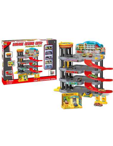 Maxi City Garage with 5 Cars -