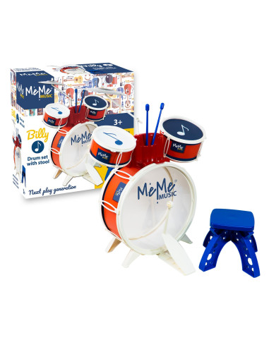 4-piece drum kit with Billy stool -
