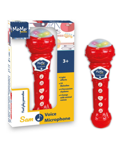 Sam Karaoke Microphone with Light Effects -