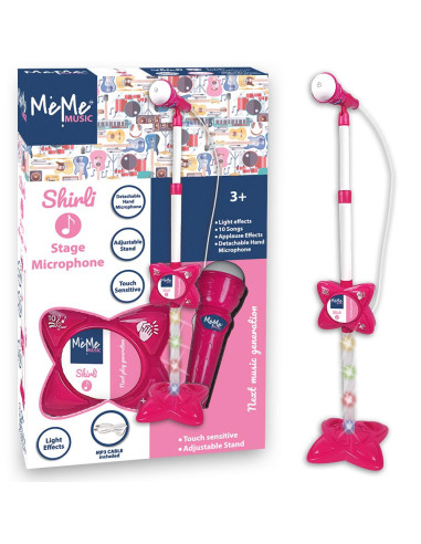 Shirli Pink MP3 Stage Microphone -