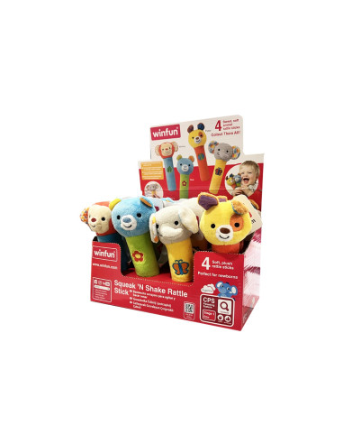 Happy Animals Soft Rattle Series 1 cope