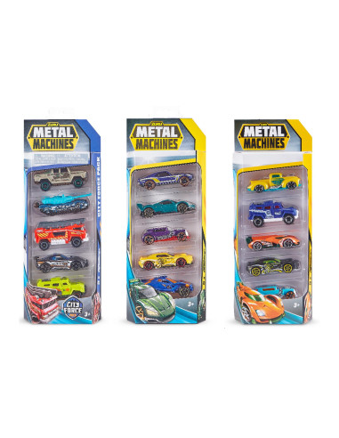 Metal Machine Set 5 Vehicle 1:64 -