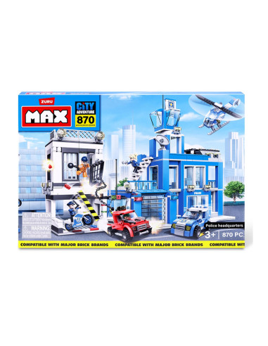 Max Large Police Station 889pcs -