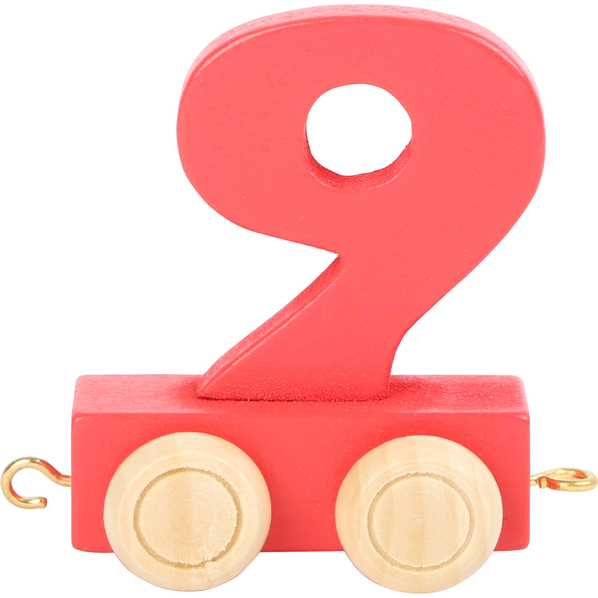 Coloured Numbers Train 9