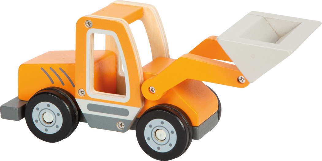 12635_01-frontlader-small-foot-holz-massiv-beweglich.jpg Wheel Loader with Shovel