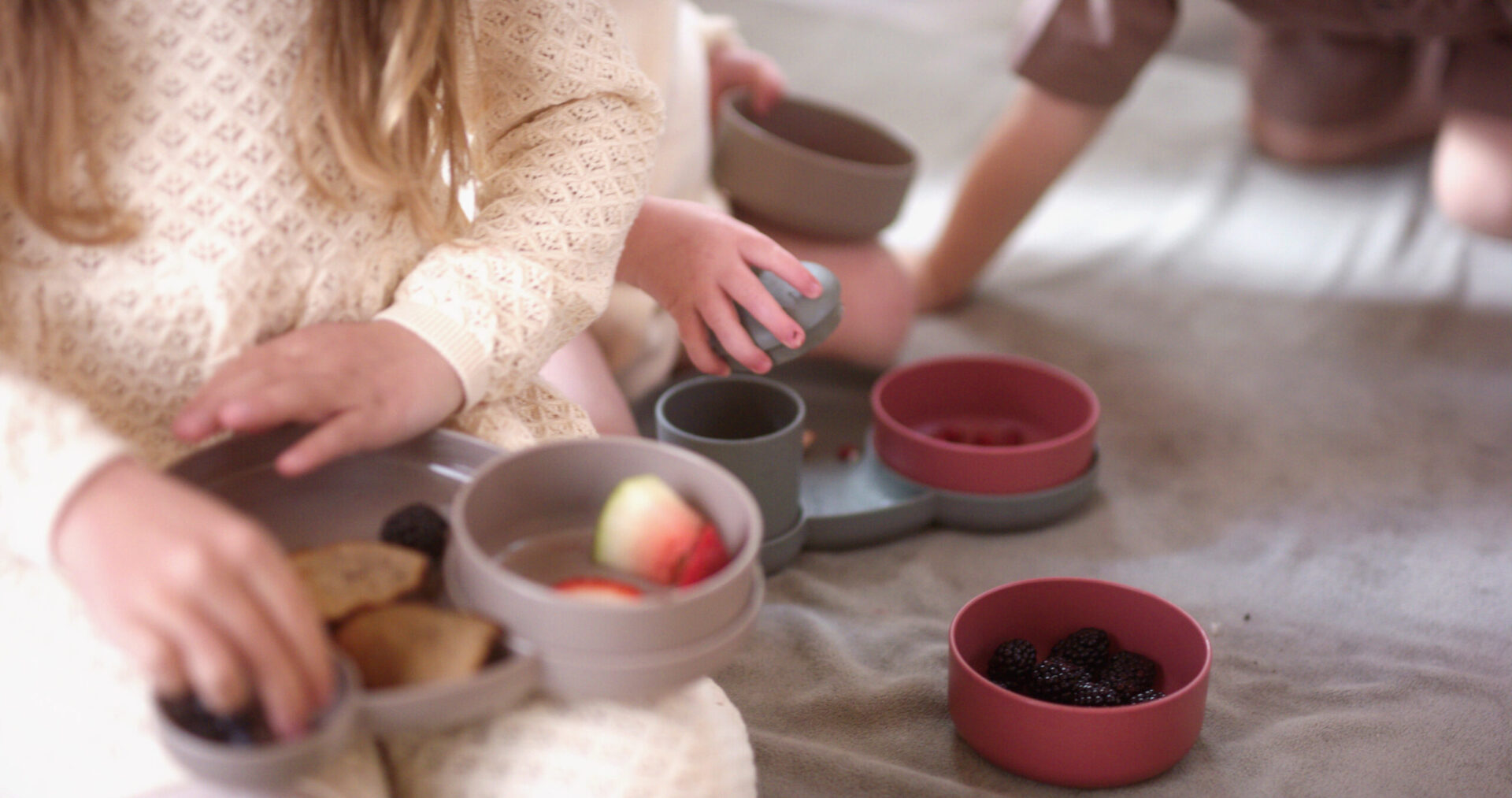 TINY BIOBASED DINNER GIFT SET - MOCCA