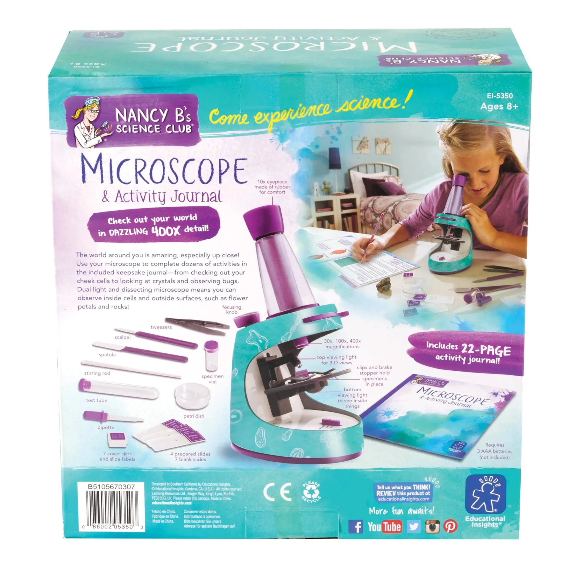 EI-5350-5.webp Nancy B's Science Club? Microscope & Activity Journal