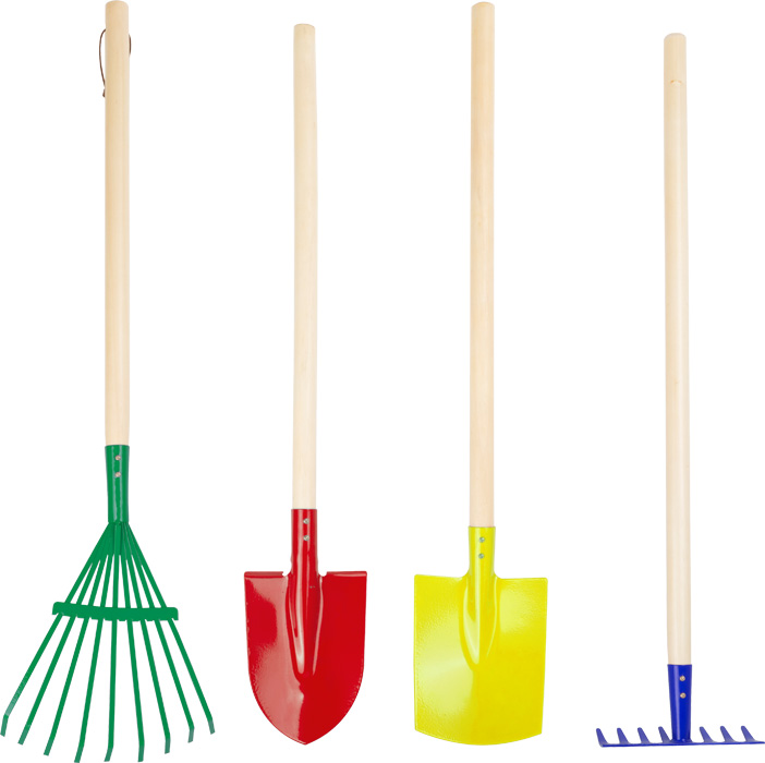 10838_legler_gartenwerkzeug_set_kunterbunt_a_20180223.jpg Motley Gardening Tool Set