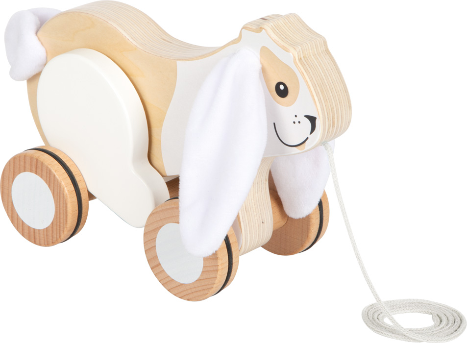 Pull-Along Rabbit with Crinkly Ears